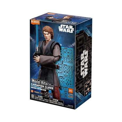Anakin Skywalker Figura de Accion Star Wars Model Kit Blokees Champion Class 15 Cm