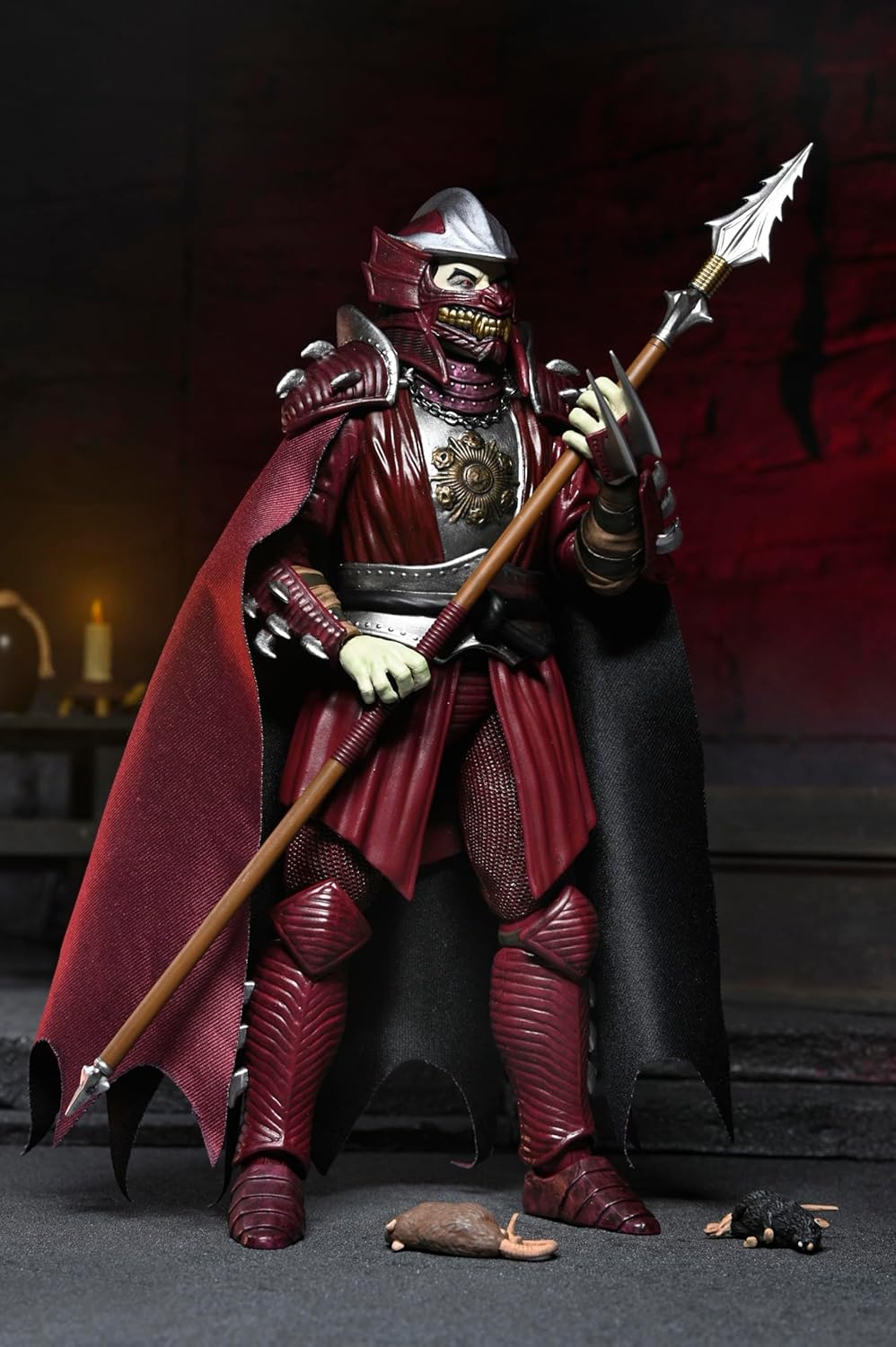 Shredder As Drácula Figura De Acción Teenage Mutant Ninja Turtles Universal Monsters Neca Ultimate Toys 18 Cm