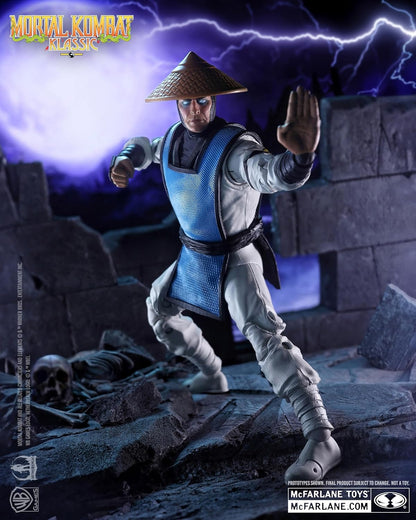 Raiden Figura de Accion Mortal Kombat Klassic Mcfarlane Toys 17cm