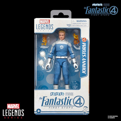 Johnny Storm Human Torch Figura De Acción Fantastic 4 Marvel Legends 16 Cm