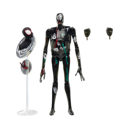 The Spot Black Figura de Acción Spiderman Across The Spider Verse Marvel Legends Hasbro 17 Cm