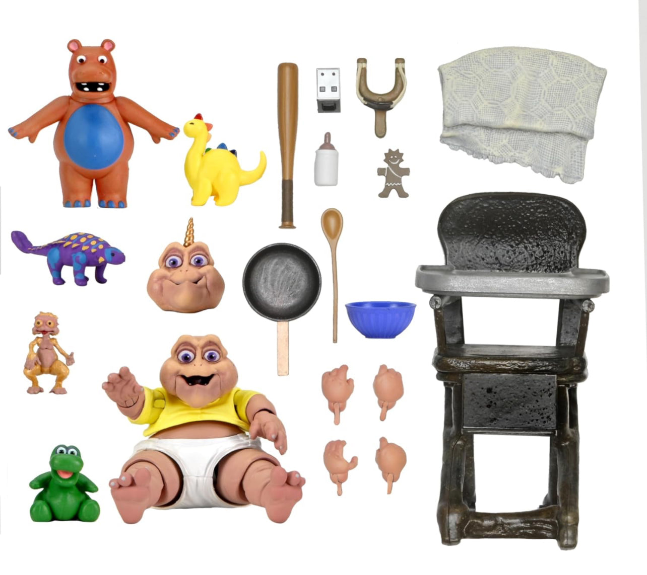 Baby Sinclair Figura De Acción Dinosaurs Neca Ultimate 11 Cm