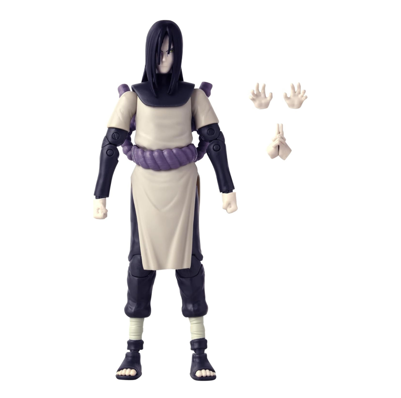 Orochimaru Figura de Acción Naruto Shippuden Anime Heroes Bandai 16 Cm