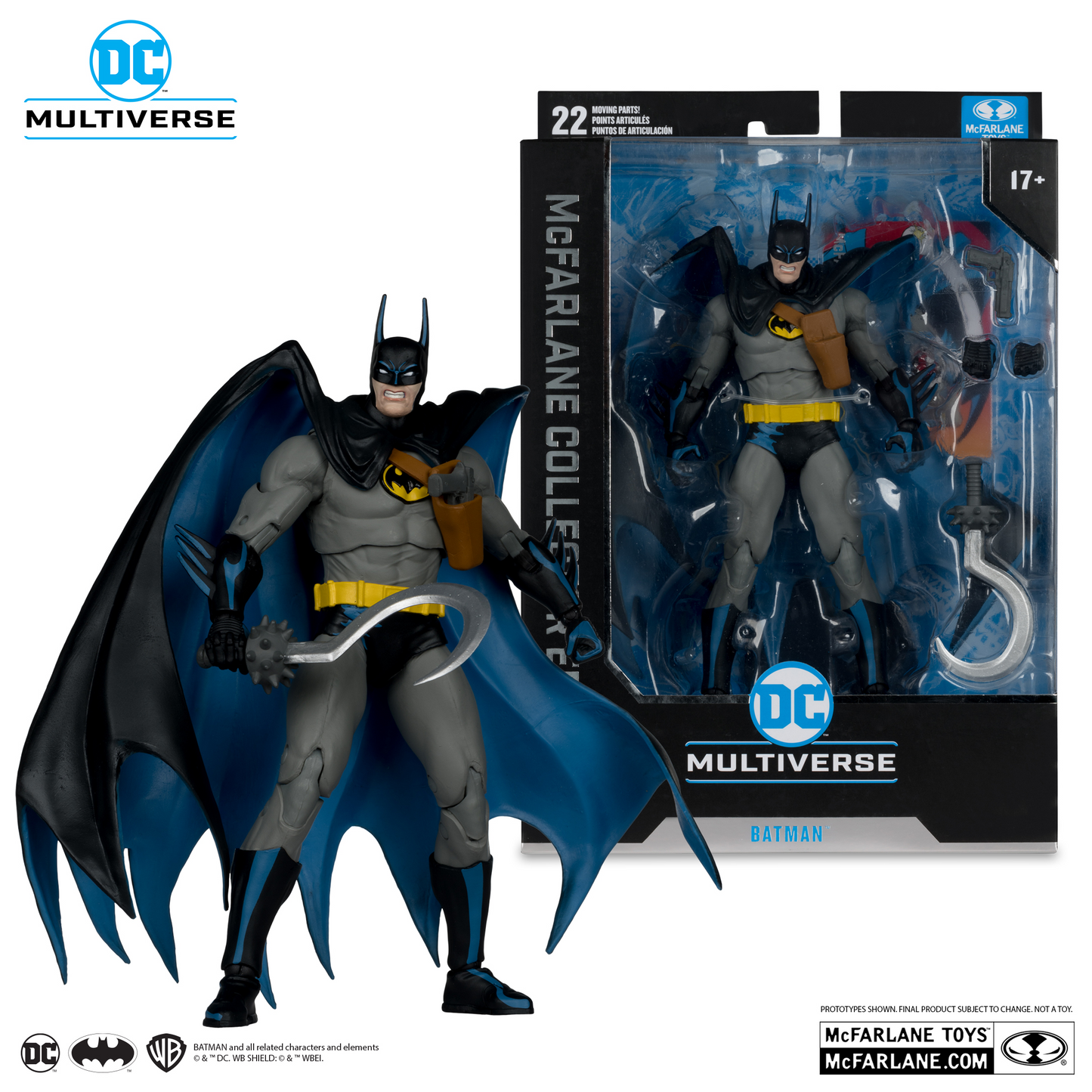 Batman Figura De Acción Year Two DC Mcfarlane Toys Collector Ed. Exclusive 19 cm