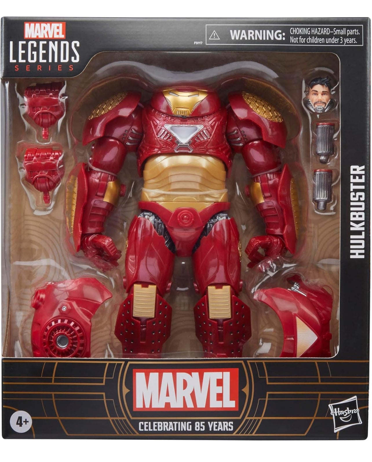 Hulkbuster Figura De Acción Marvel Legends 85 Anniversary Hasbro 24 Cm