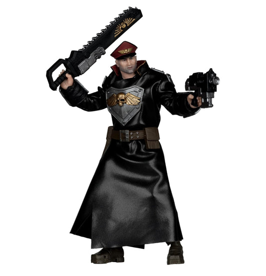 Commissar Figura de Acción Warhammer 40k Astra Militarum Mcfarlane 18cm