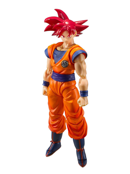 Goku Super Saiyan God Red Figura De Acción Dragon Ball Super SH Figuarts 15 Cm