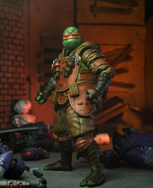 Michelangelo Figura De Acción The Last Ronin Teenage Mutant Ninja Turtles Ultimate Neca 18 Cm