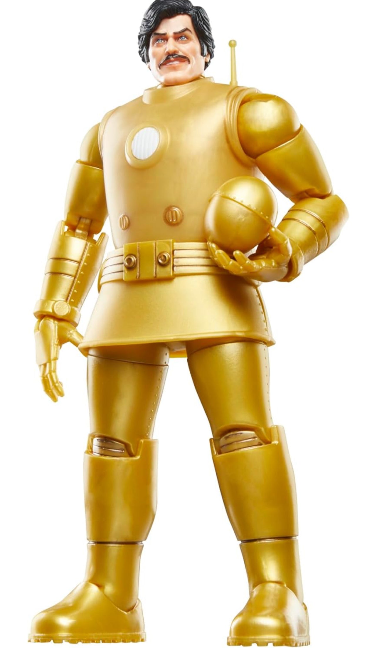 Iron Man Model 01 Gold Figura De Acción Retro Marvel Legends 17 Cm