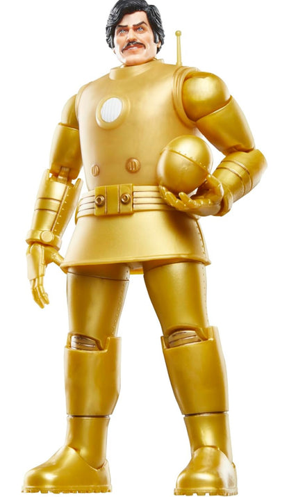 Iron Man Model 01 Gold Figura De Acción Retro Marvel Legends 17 Cm