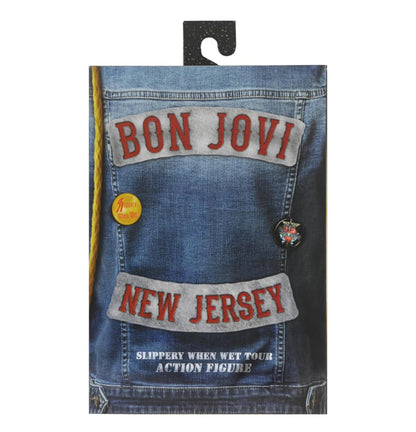 Jon Bon Jovi Figura de Acción Slippery When Wet Neca Ultimate 18cm