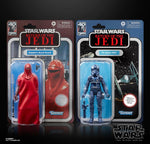 Pack Emperor’s Royal Guard & TIE Fighter Pilot Figuras De Acción Star Wars Return Of The Jedi Black Series Hasbro 16 Cm