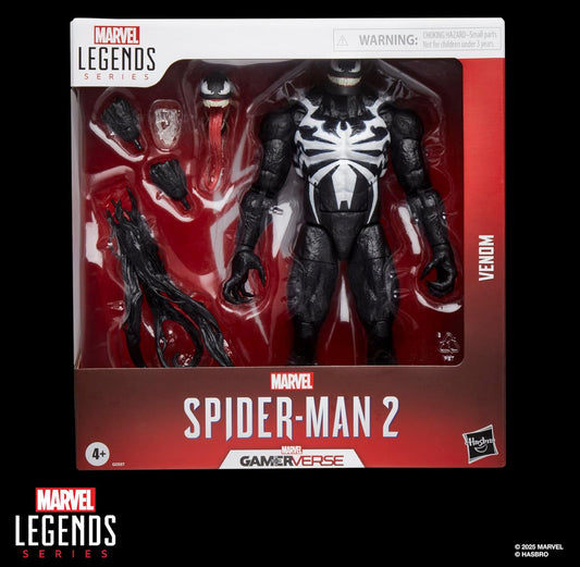 Venom Figura De Acción Spiderman 2 Gamerverse Ps5 Marvel Legends 25cm