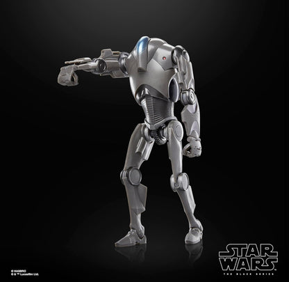 Super Battle Droid Figura De Acción Star Wars Attack Of The Clones Black Series Hasbro 17 cm