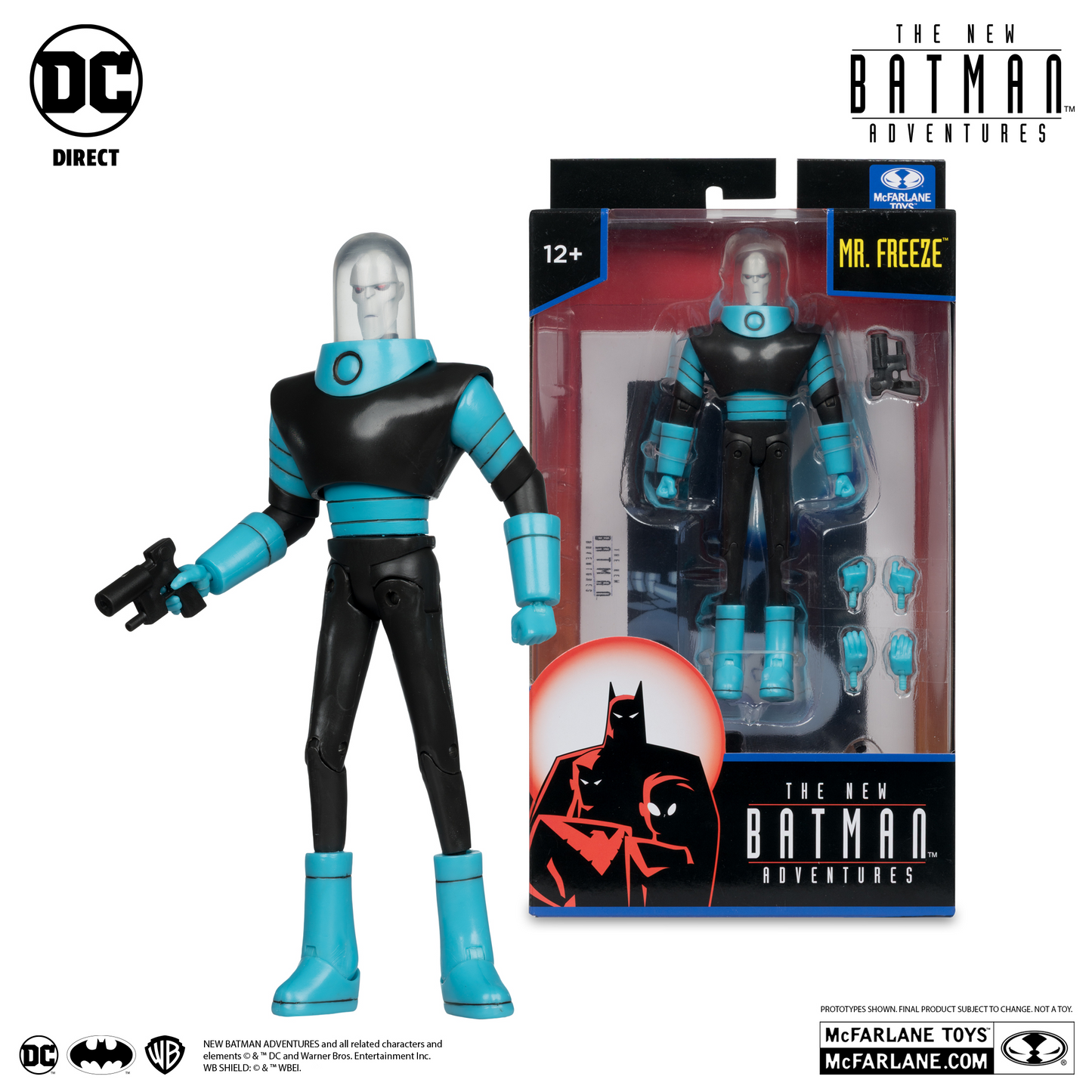 Mr Freeze Figura de Acción The New Batman Adventures DC Direct Mcfarlane 17cm