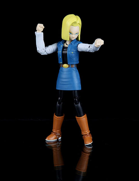 Androide 18 Figura De Acción Dragon Ball Z Dragon Stars Bandai 16 Cm