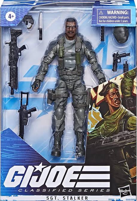 Sgt. Stalker Figura De Acción GI Joe Classified Series Hasbro