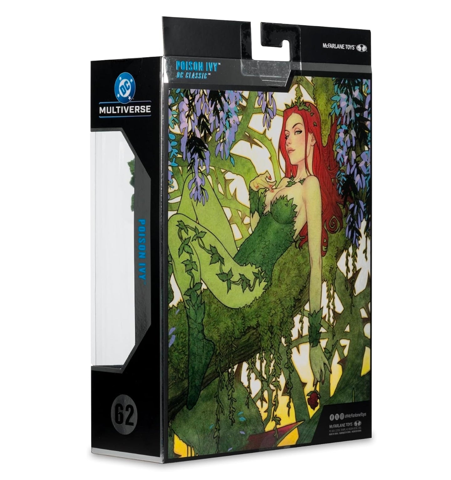 Poison Ivy Figura De Acción Dc Classic Mcfarlane Collector Ed 17cm