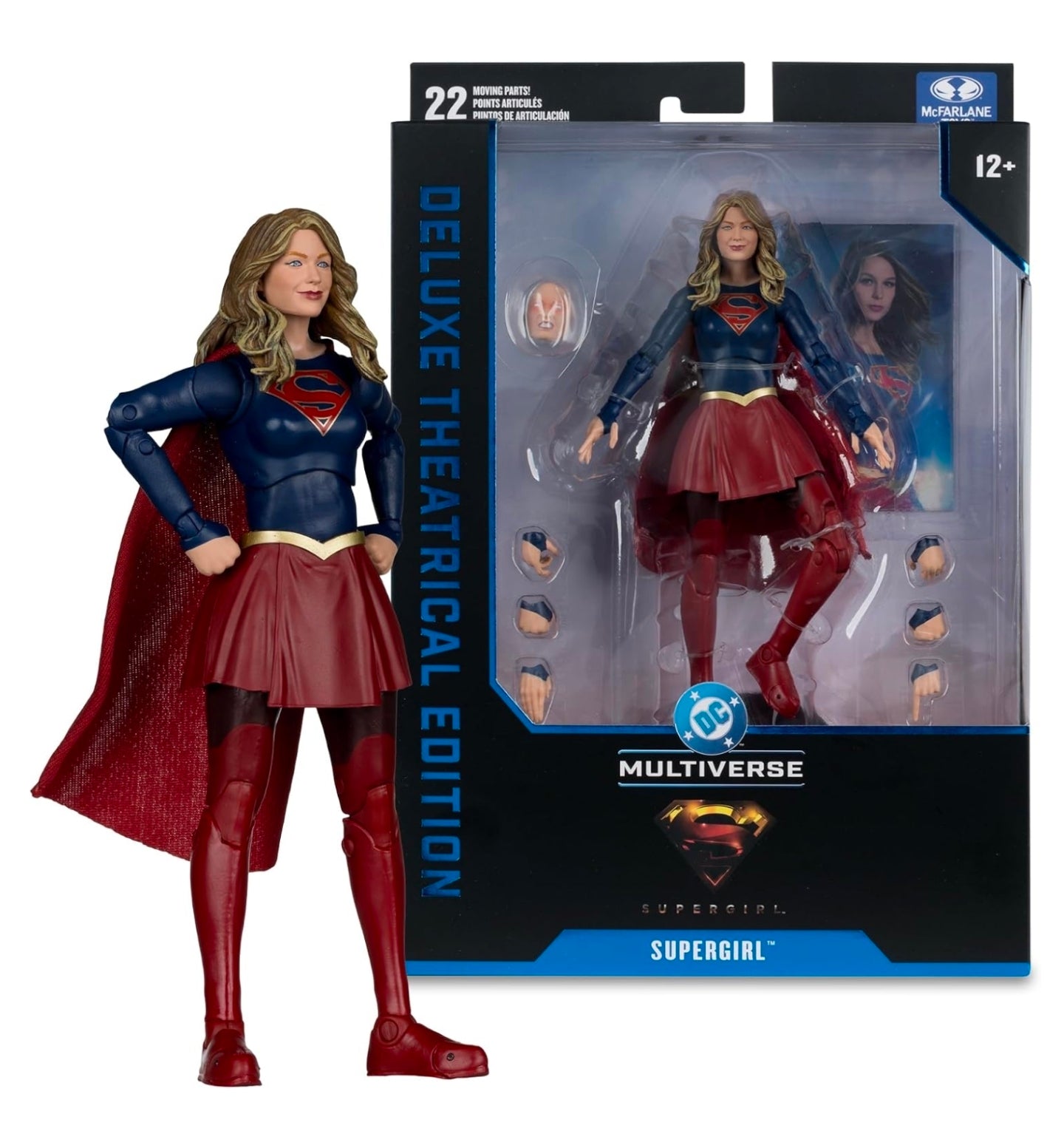Supergirl Figura de Accion TV 2015 Dc Deluxe Theatrical Edition Mcfarlane 17 Cm