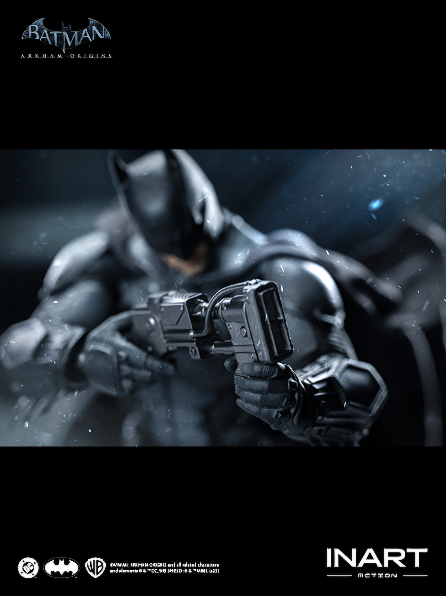 Batman Figura de Acción Arkham Origins Inart Action 18 Cm