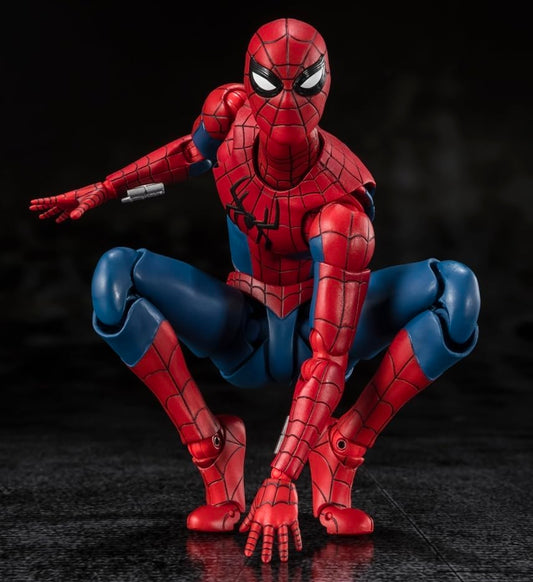 Spiderman Figura De Accion Brand New Day UCM Sh Figuarts Bandai 15 Cm