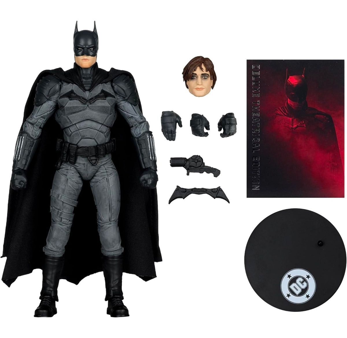 The Batman 2022 Figura De Accion Deluxe Theatrical Edition Mcfarlane 18cm