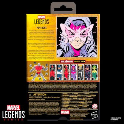 Psylocke Figura de Acción X Men Marvel Legends 15 cm Baf Marvel's Box