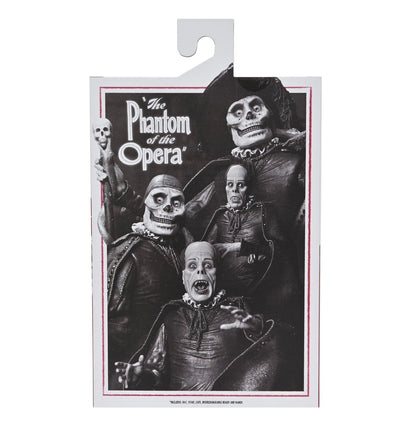 El Fantasma de la Opera 1925 Masque of the Red Death B&W Figura De Acción Universal Monsters Neca Ultimate 18 Cm