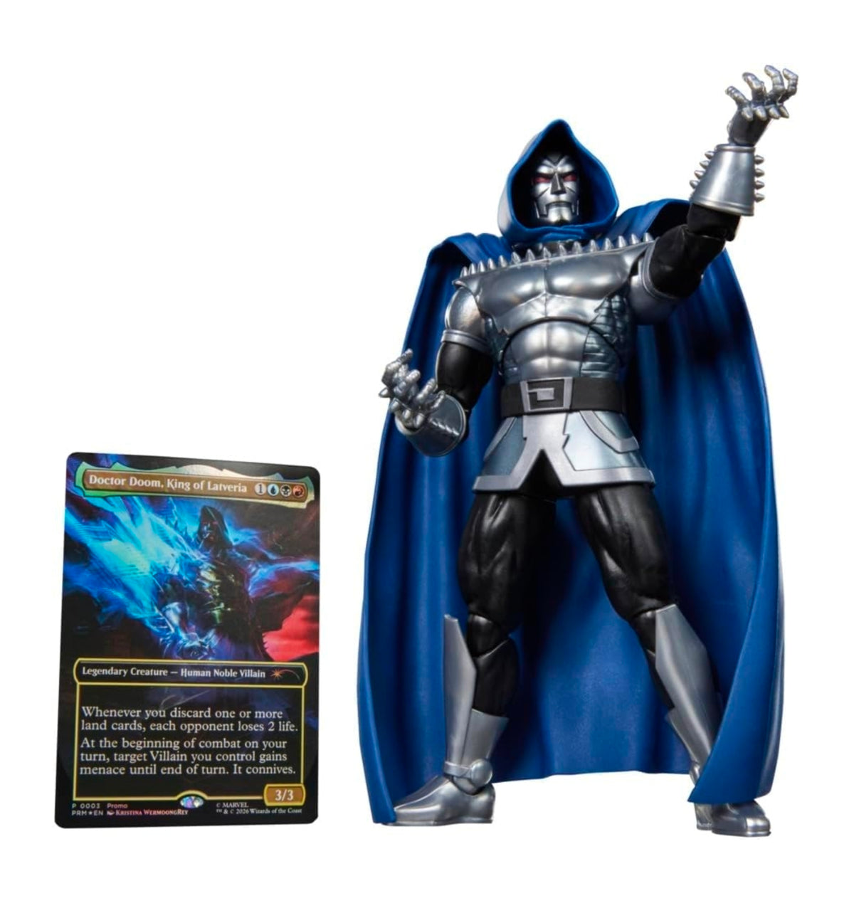 Dr Doom 2099 Figura de Accion Magic The Gathering Marvel Legends 17cm