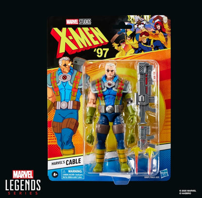 Cable Figura de Acción Xmen 97 Marvel Legends 17cm