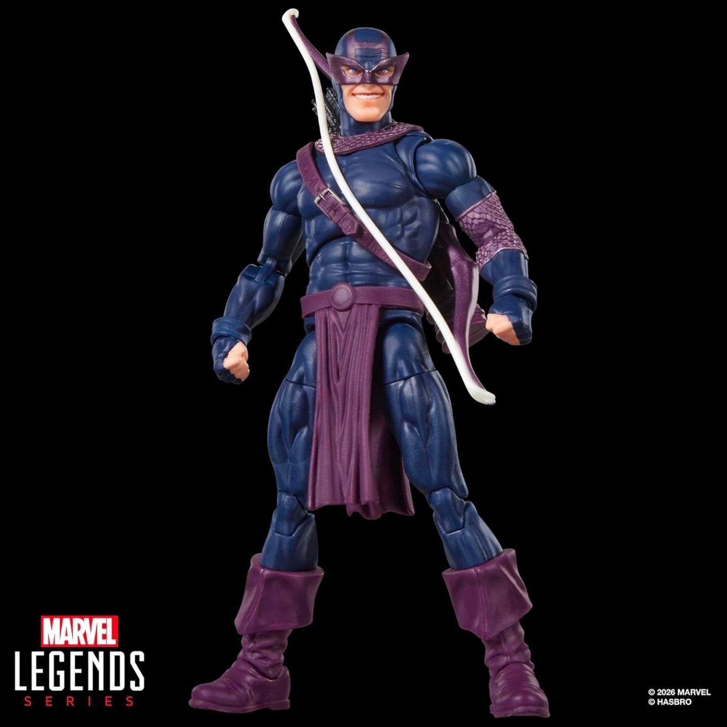 Dark Avengers Hawkeye Figura de Acción Marvel Legends 16 cm Baf Marvel's Box