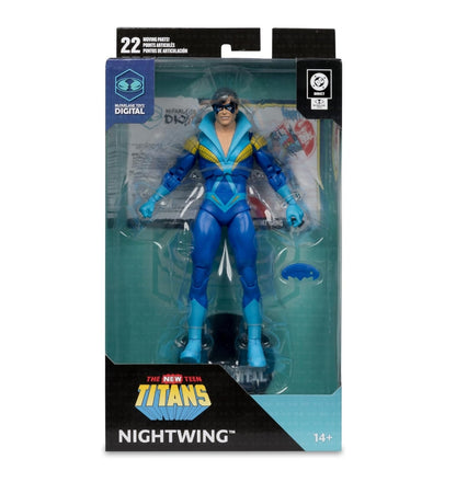 Nightwing Figura de Accion Teen Titans DC Mcfarlane Toys Digital 18cm