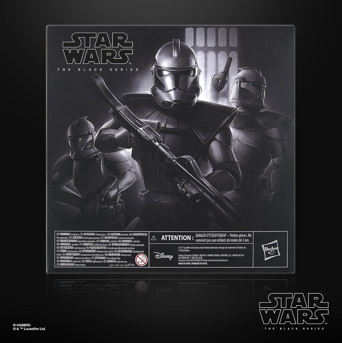 Clone Trooper Set Figura De Acción Star Wars Black Series 16 Cm