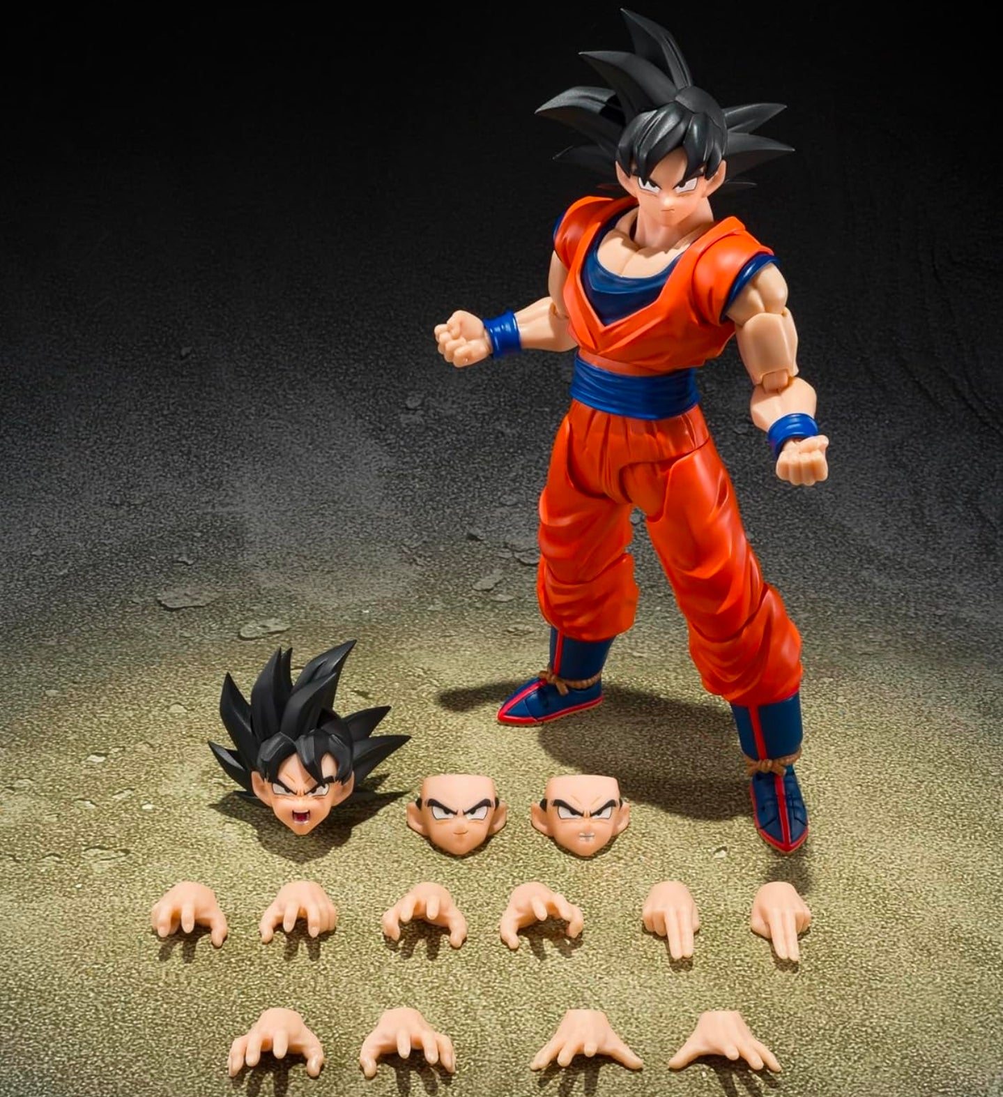 Son Goku The Kind Hearted Saiyan Figura De Acción Dragon Ball Z Sh Figuarts Bandai 15 Cm