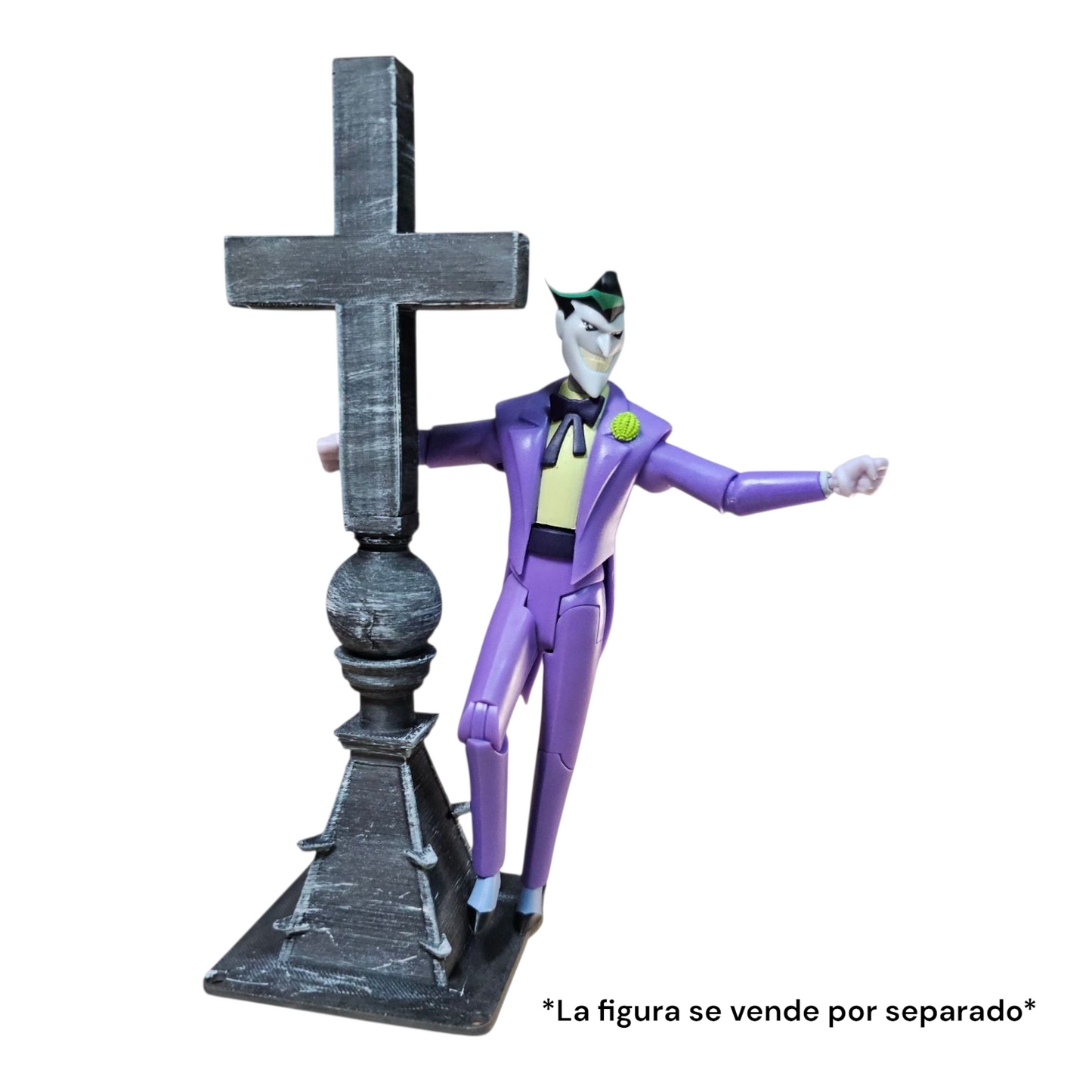 Cruz Base Diorama Para Figuras de Acción 1/10 y 1/12 Marvel, DC, Star Wars, Monsters 20 Cm