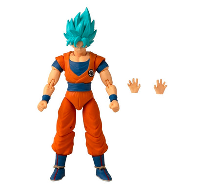 Goku Ssj Blue Figura de Acción Dragon Ball Super Dragon Stars Bandai 16 Cm