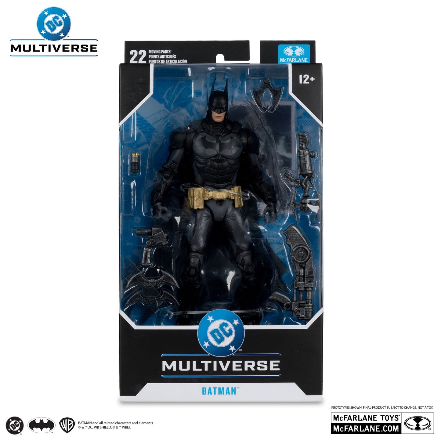 Batman Figura De Acción Arkham Knight Definitive Dc Multiverse Mcfarlane Toys 18 cm