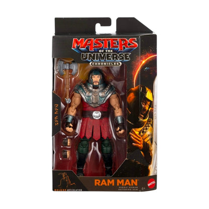 Ram Man Figura De Accion Masters Of The Universe Chronicles Mattel 16 Cm