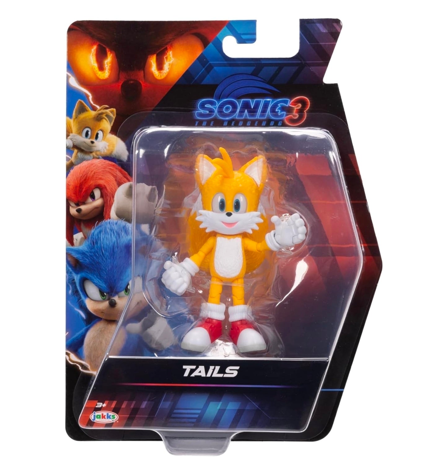 Tails Figura de Accion Sonic 3 The Movie Jakks Pacific 11 Cm
