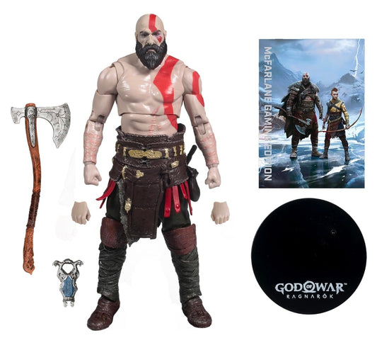 Kratos Figura de Accion God Of War Ragnarok Mcfarlane Gaming Edition 18 Cm