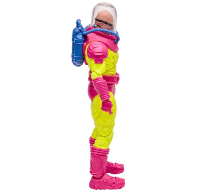 Mr Freeze Figura de Accion The Ice Crimes of Mr Zero Black Light Gold Label Mcfarlane 18 cm