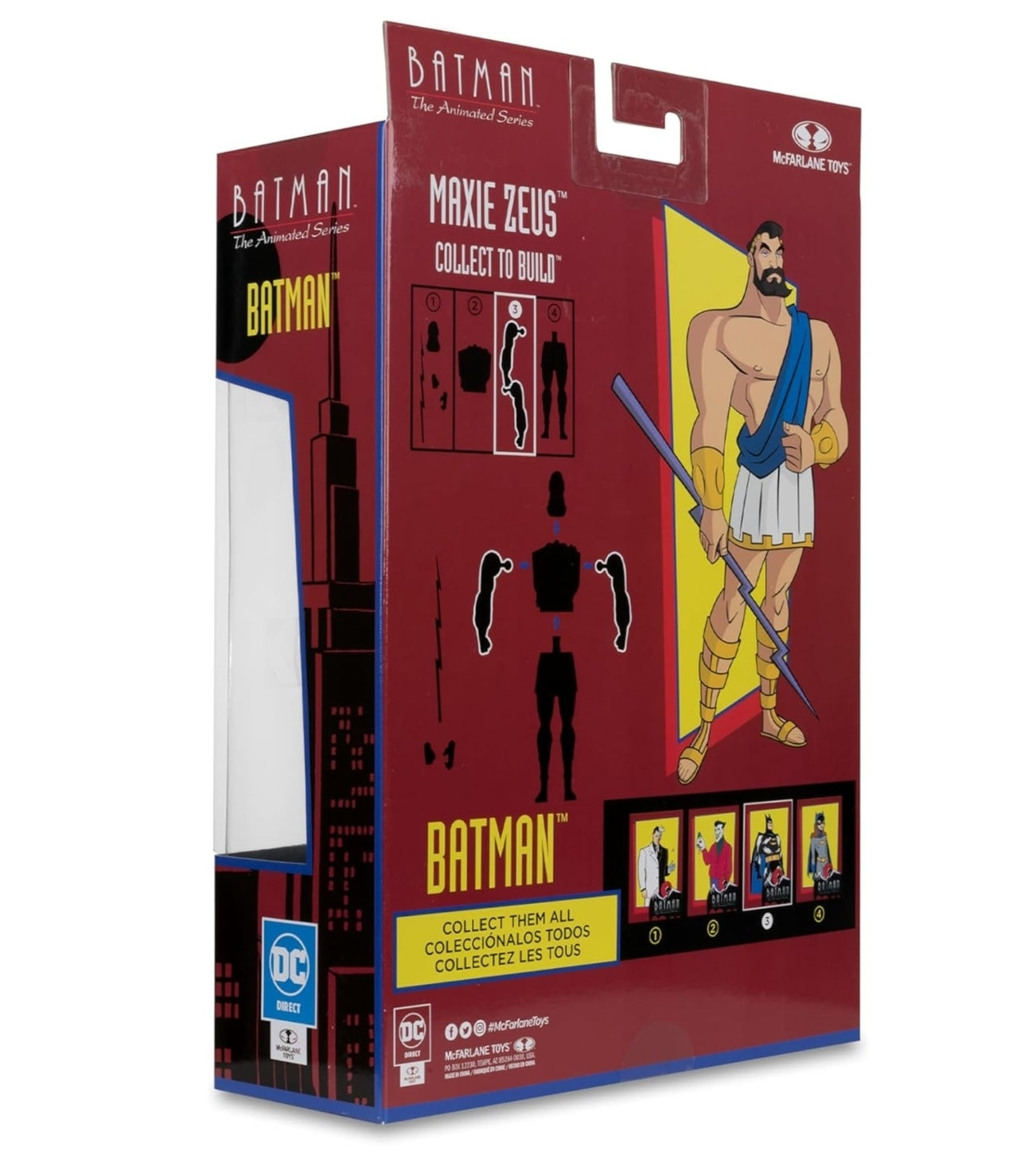 Batman Lightning Strike Figura De Accion The Animated Series Mcfarlane DC Direct 16 cm