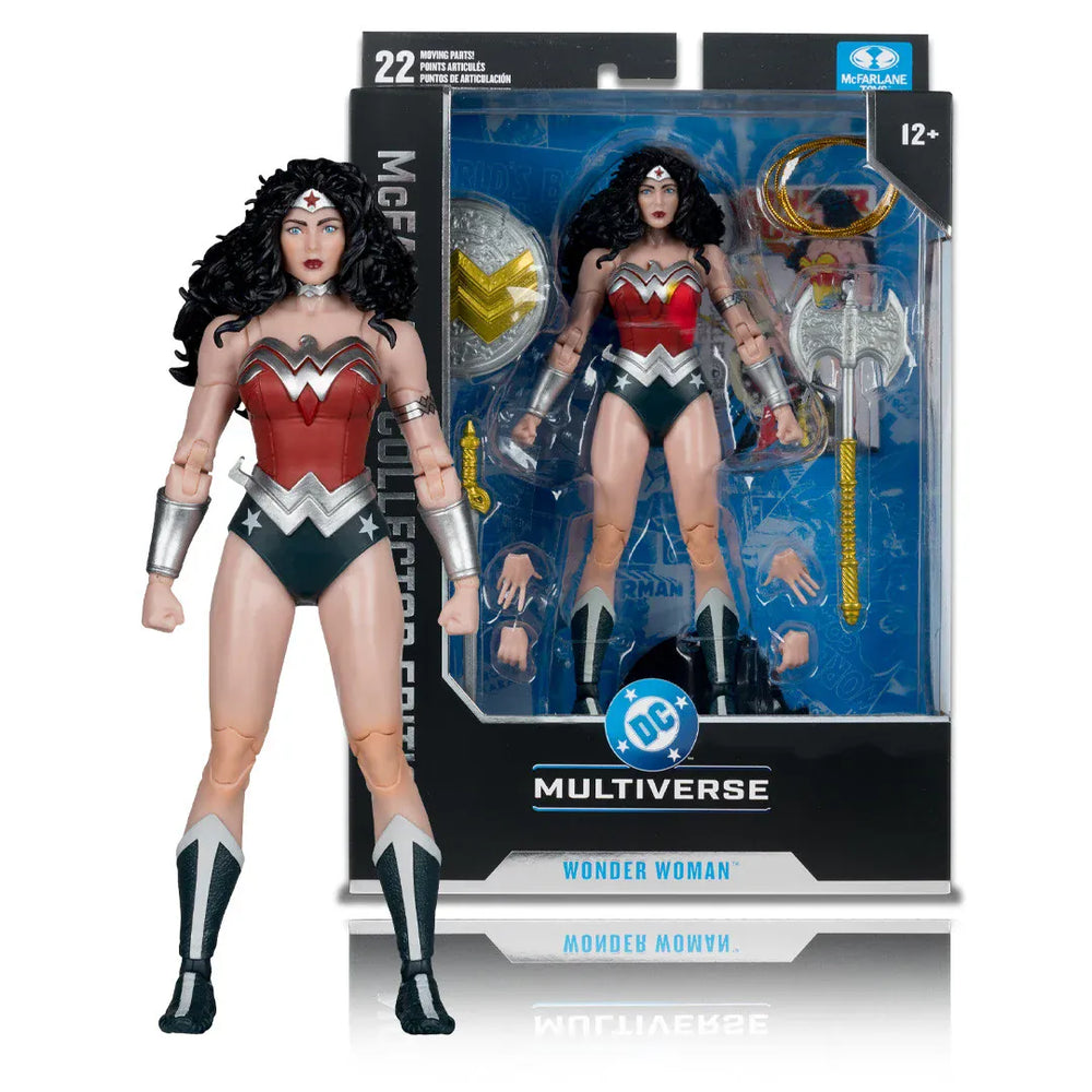 Wonder Woman 80's Figura De Acción Dc Classic Mcfarlane Collector Platinum Edition 17cm
