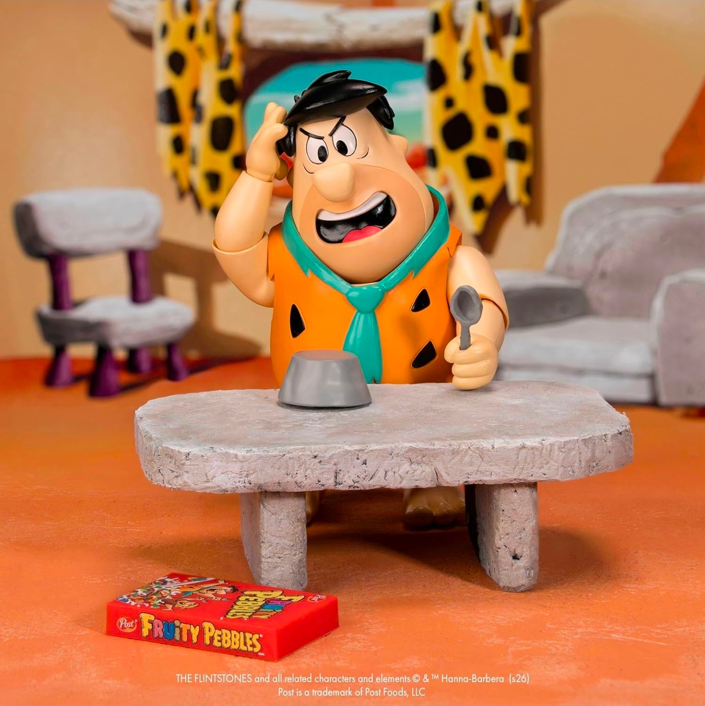 Pedro Picapiedra Figura de Accion Fruity Pebbles Los Picapiedra Jada Toys 15 Cm