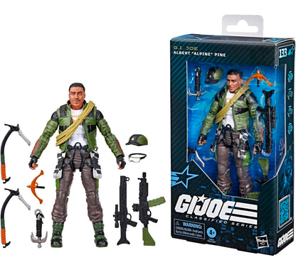 Albert Alpine Pine Figura de Acción Gi Joe 113 Classified Series 16 Cm