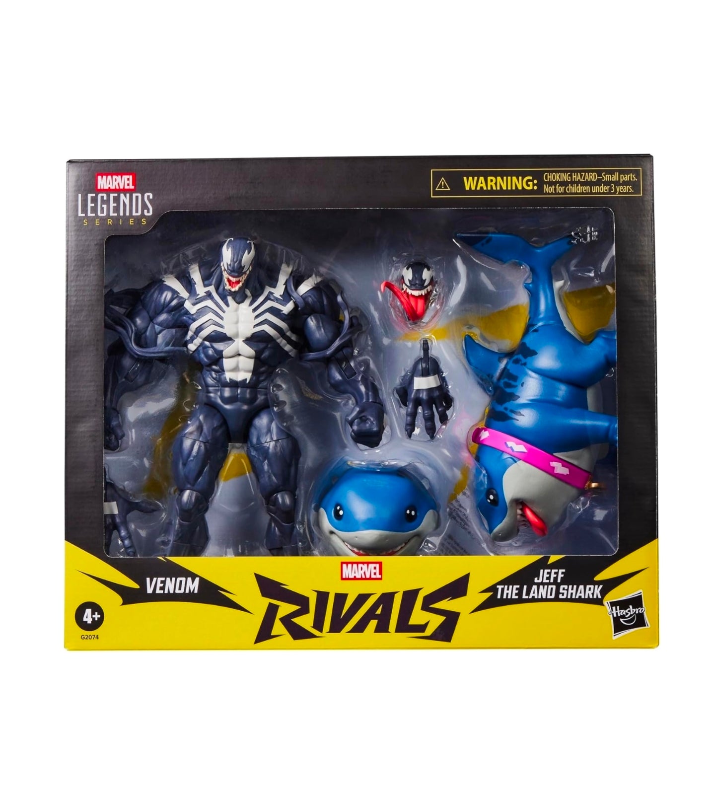 Venom & Jeff The Land Shark 2 Pack Figuras de Acción Marvel Rivals Marvel Legends 20 Cm