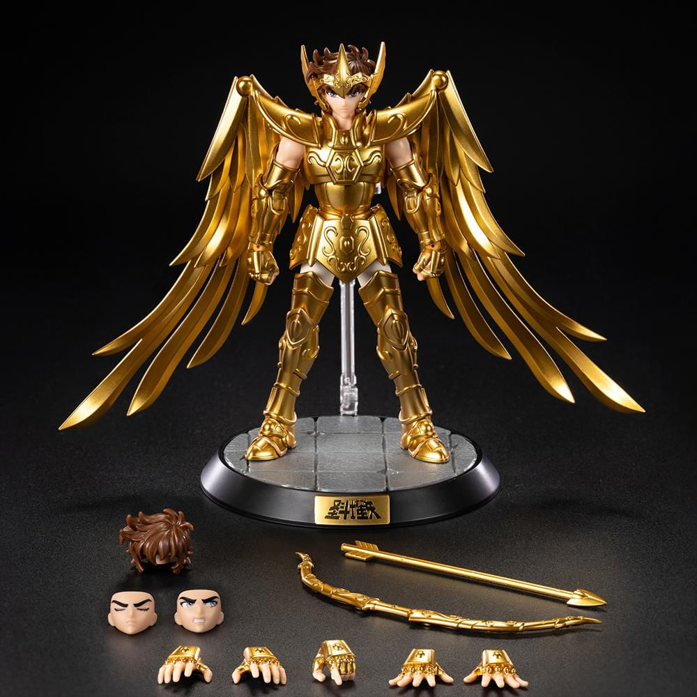 Sagittarius Aiolos Figura de Accion Saint Seiya Blokees Champion Class 15 Cm