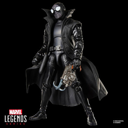 Spiderman Noir Figura de Acción Spiderverse Marvel Legends 16 Cm