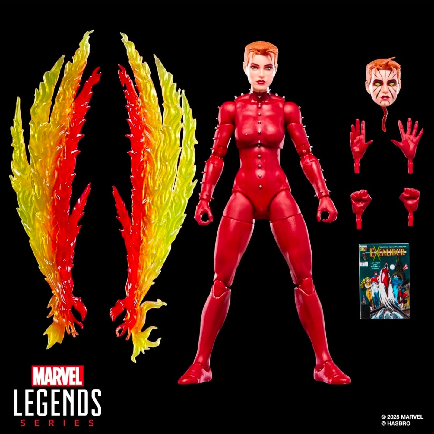 Phoenix Rachel Summer Figura de Accion Excalibur Marvel Legends 15 Cm