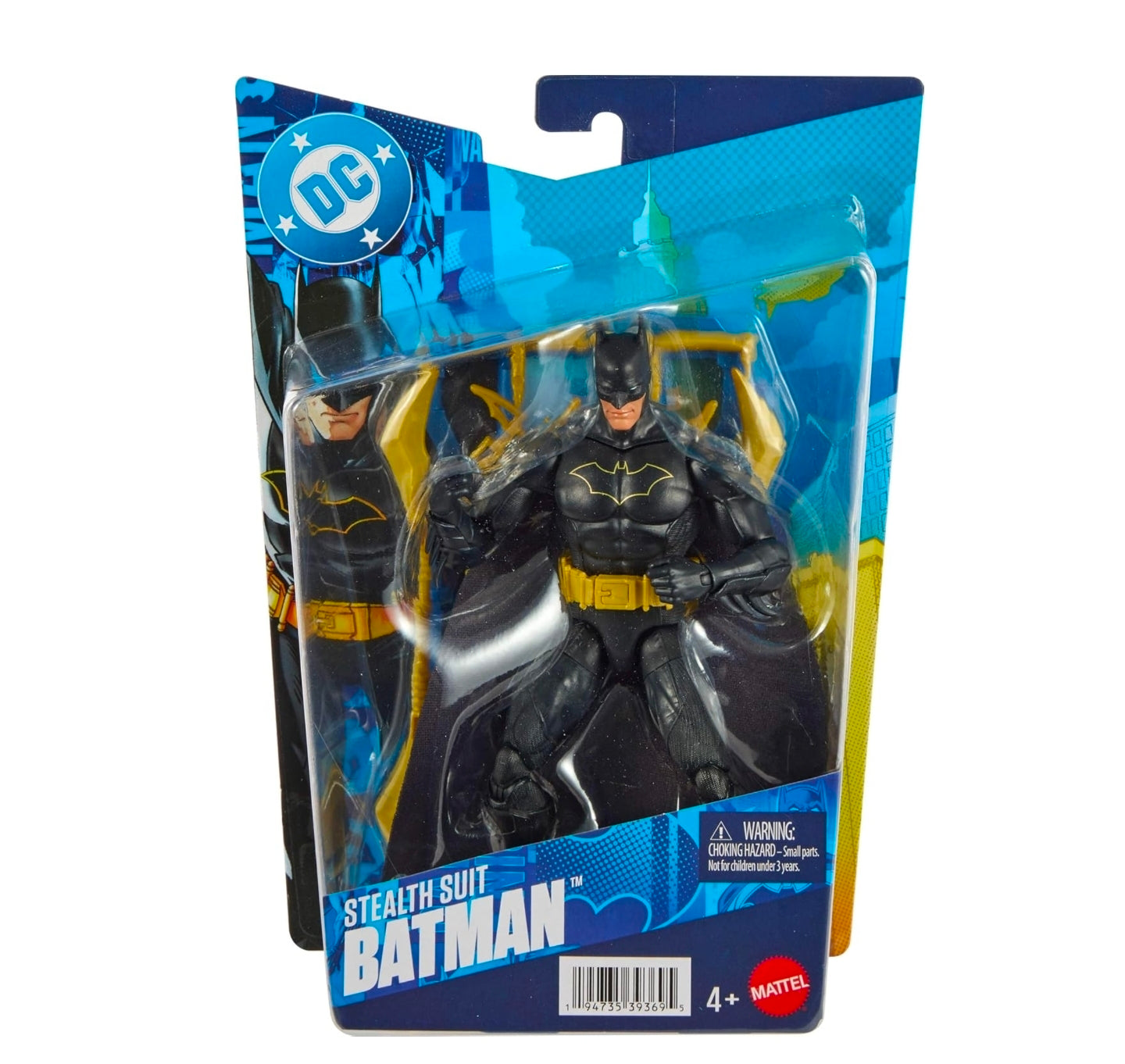 Batman Stealth Suit Figura De Accion Super Villains DC Premier Mattel 16 Cm